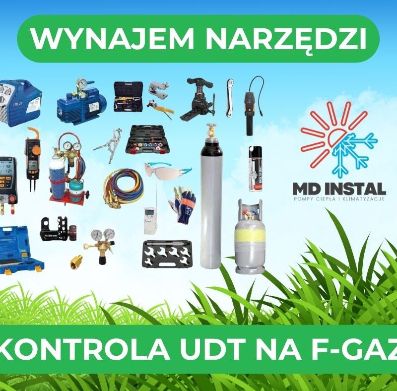 Wynajem kompletu narzędzi do kontroli UDT na Fgaz