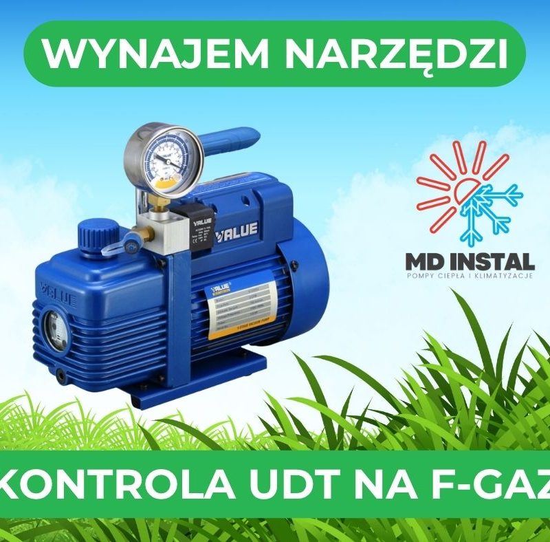 Pompa próżniowa Value do kontroli UDT