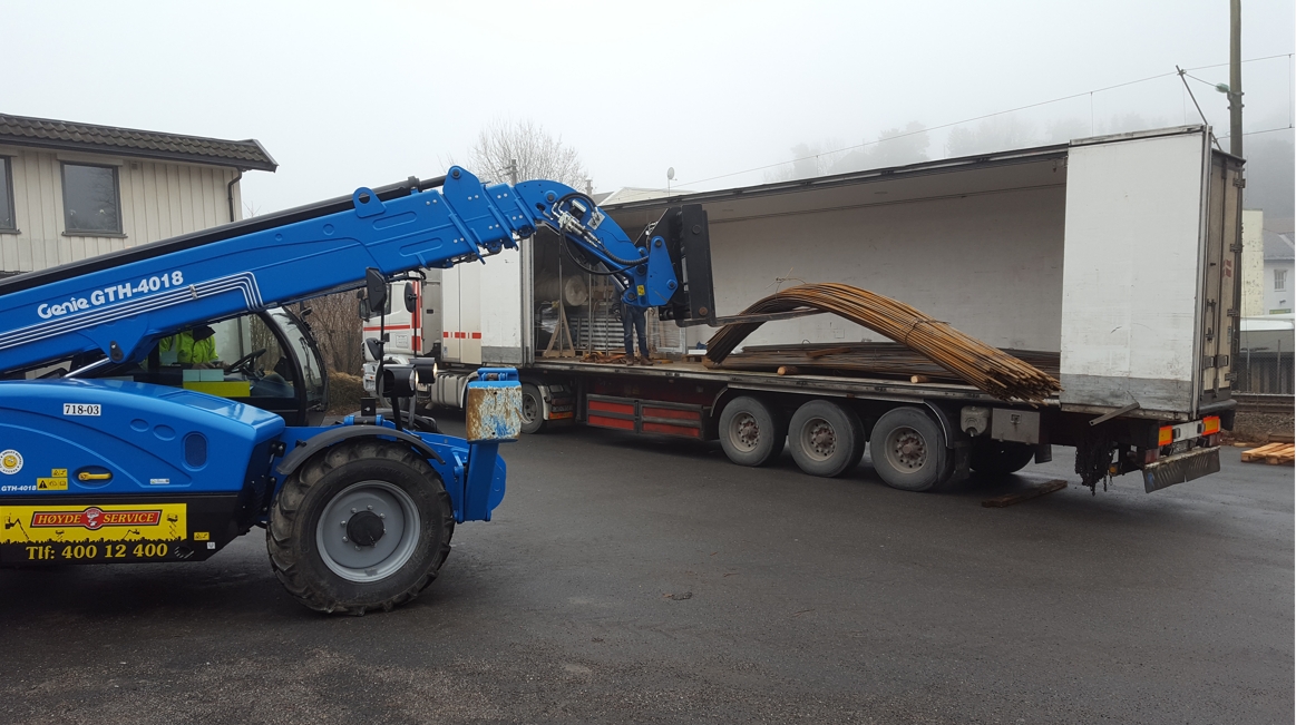 Kamstål / armeringsjern 12mm Sandefjord / hele Norge