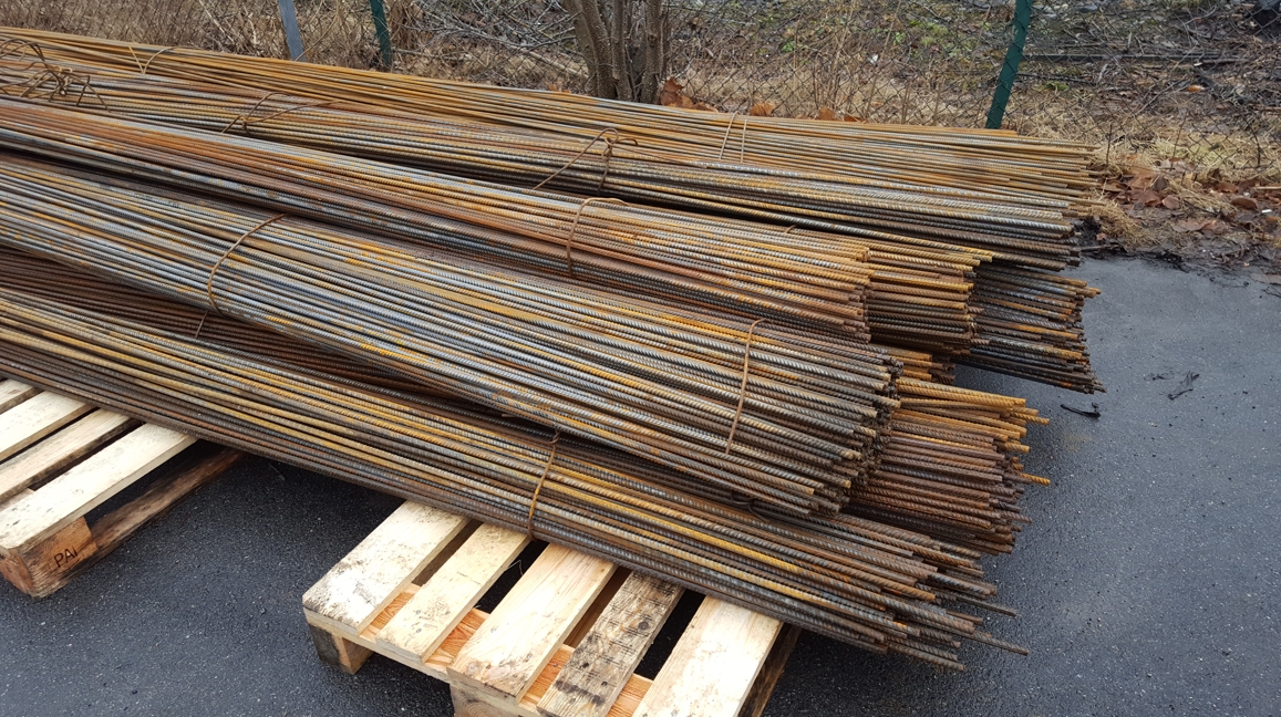 Kamstål / armeringsjern 12mm hele Norge